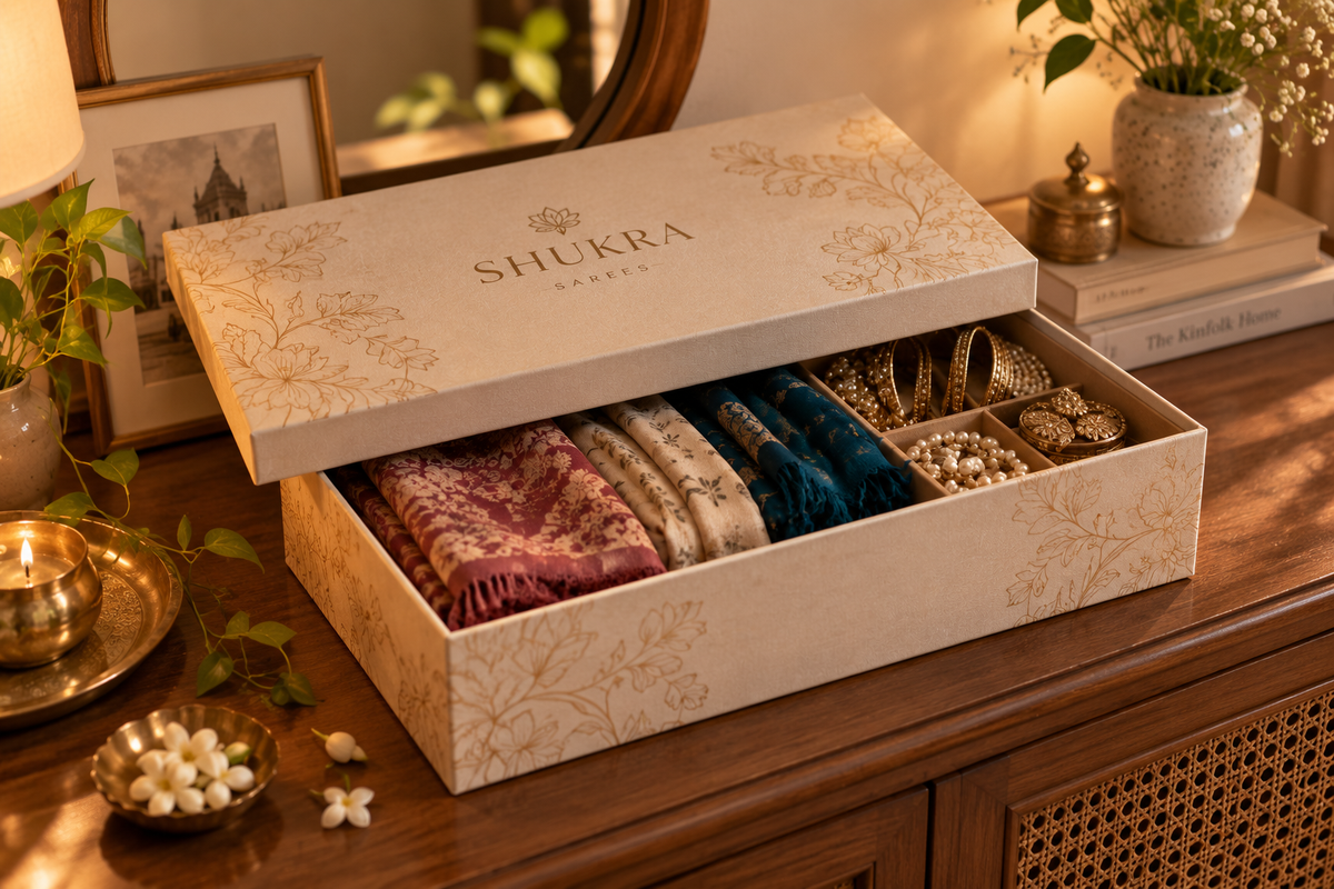 Why Shukra's Saree Packaging Is Built to Be Reused