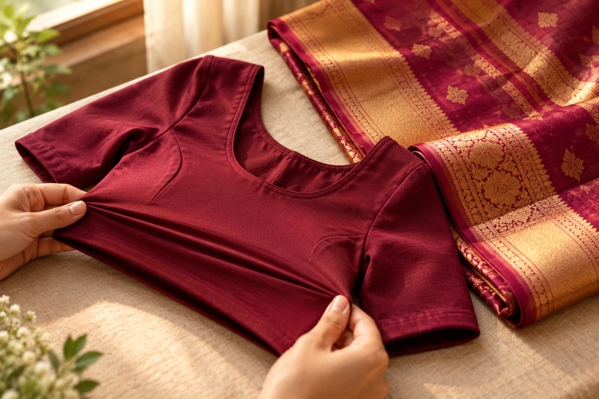 What Is the Magic Blouse? No-Tailor Saree Blouse